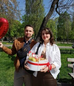 Фотозвіт доставки подарункового набора