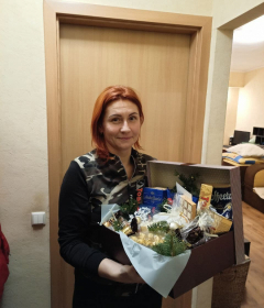 Фотозвіт доставки набору з кавою