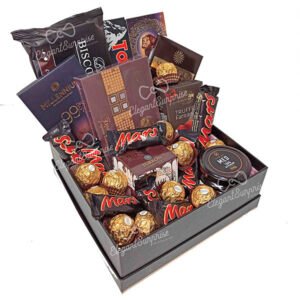 Sweet box with Ferrero