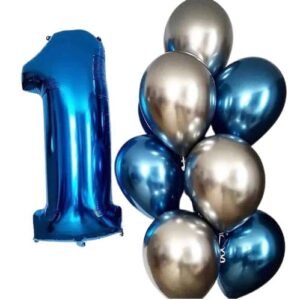 Set of balloons with a number