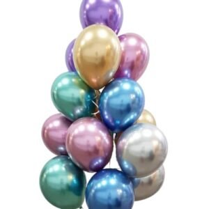 Latex chrome balloons